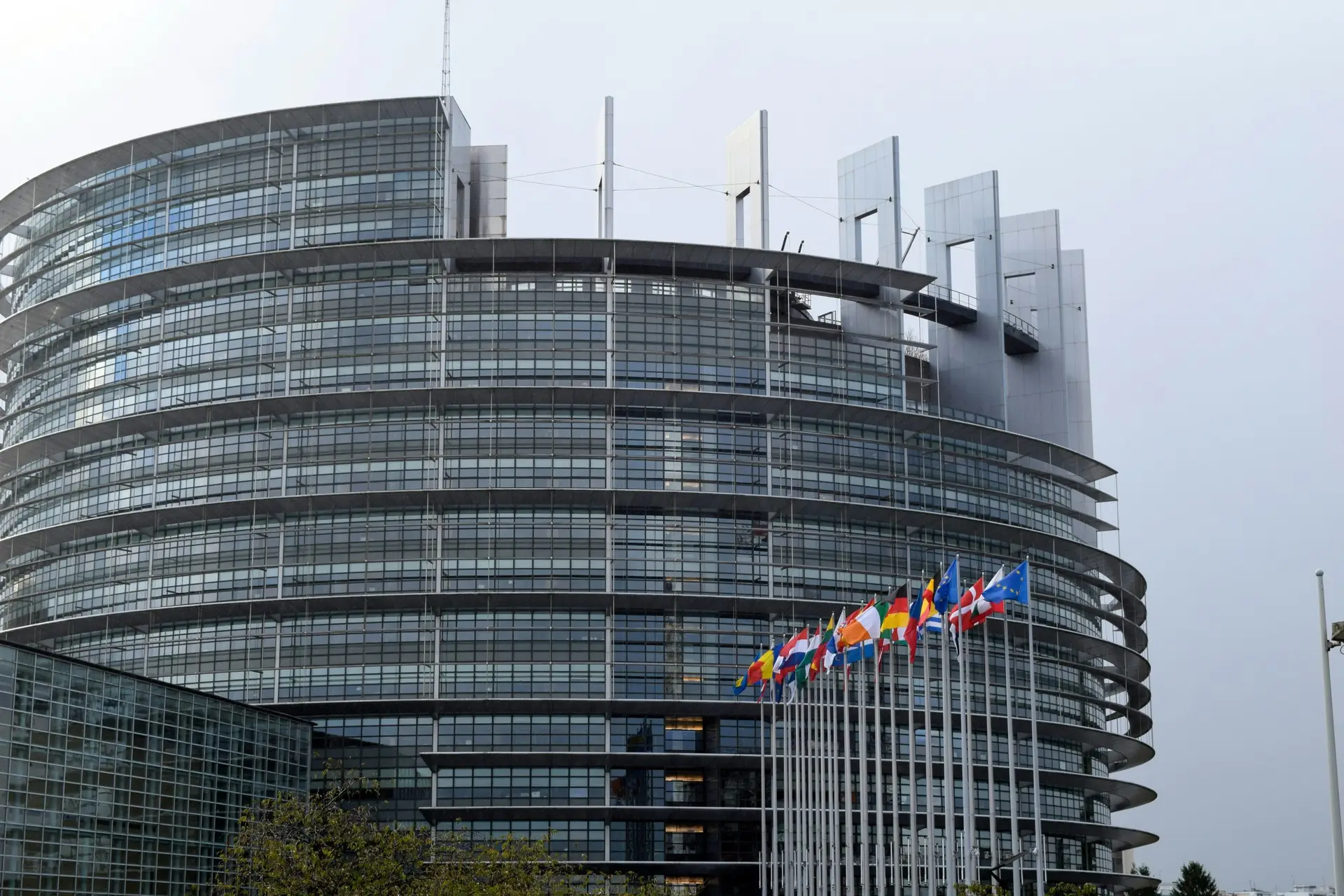 Le parlement européen de Strasbourg